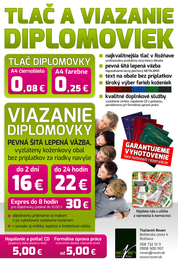 Diplomové práce Rožňava